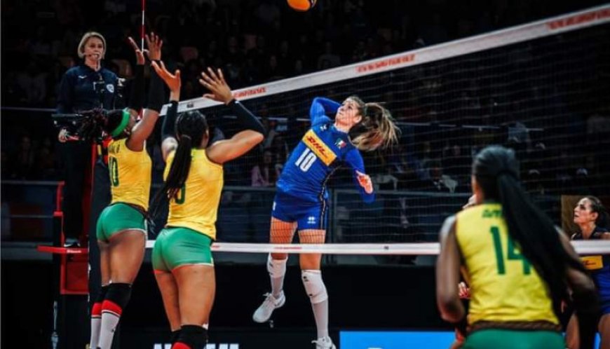 Coupe du monde de volleyball dames : Les Lionnes sèchement battues par l'Italie